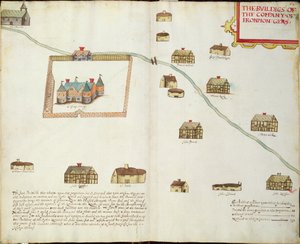 Die Gebäude der Gesellschaft der Eisenwarenhändler von English School